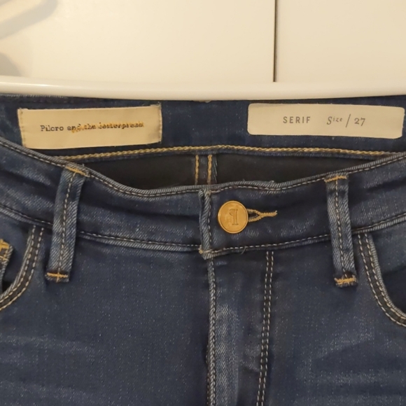 Pilcro and the Letterpress Serif Jeans Size 27 - Picture 5 of 7